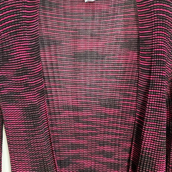 MISSONI Y2K LONG LENGTH OPEN FRONT CARDIGAN - Picture 9 of 11